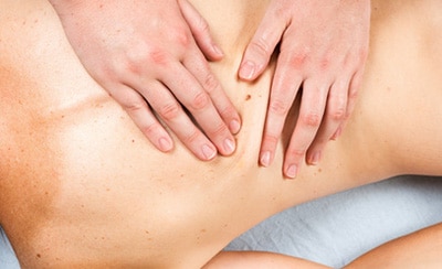 Bindegewebe Massage