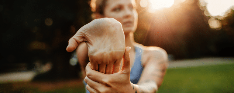 Sehnenscheidenentzündung Hand Behandlung Physiotherapie Berlin Mitte