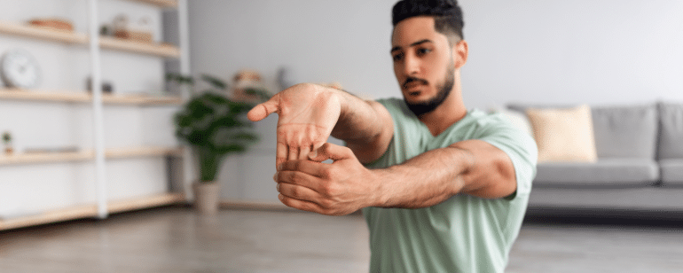 5 exercises for elbow pain Physiotherapy Practice Berlin Mitte Christian Marsch