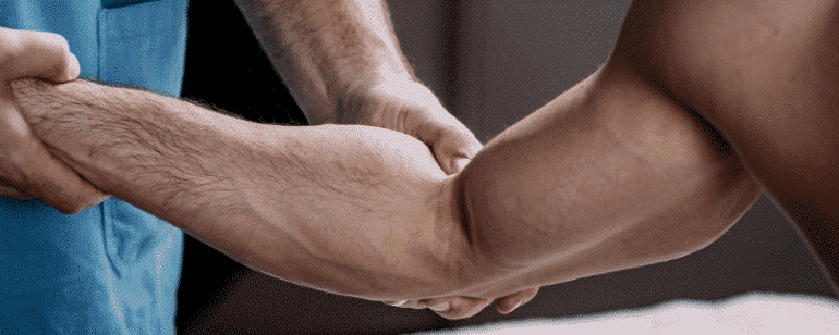 Tennis elbow pain cause and treatment physiotherapy practice Berlin-Mitte Christian Marsch