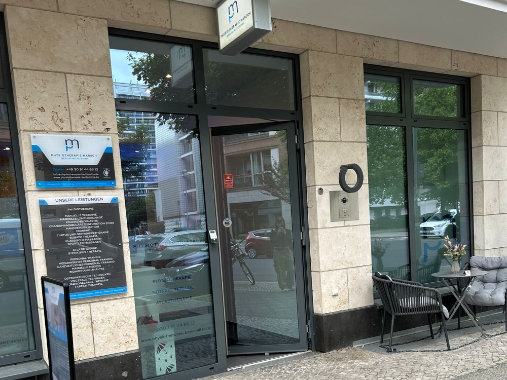Физиотерапия Марш Берлин Практика Штадтмитте Вход